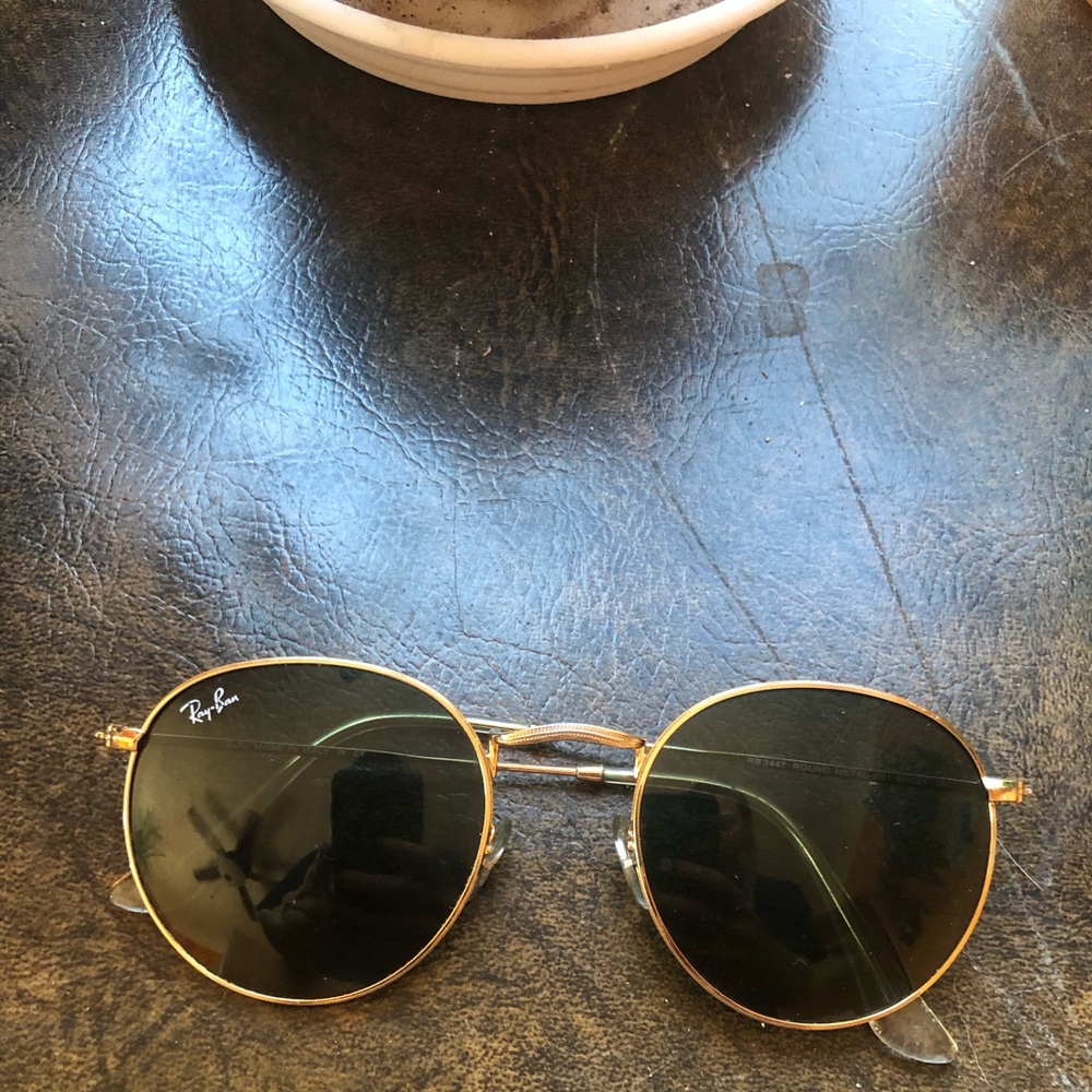 Vintage round Ray Bans